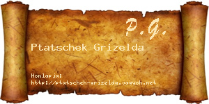 Ptatschek Grizelda névjegykártya